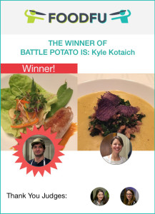FoodFu Battle Potato Winner