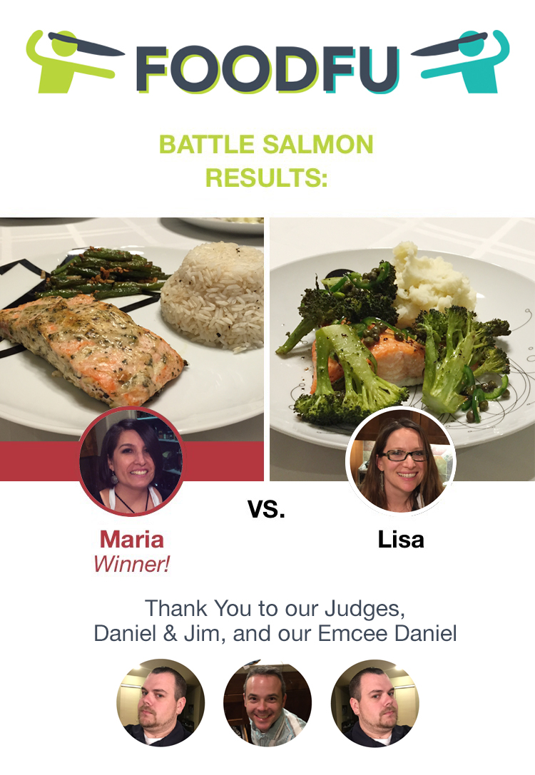 Who won FoodFu Battle Salmon?