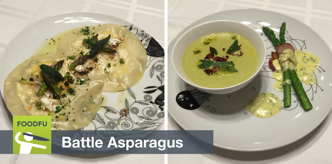 Battle Asparagus: Professional Chef vs. Home Cook