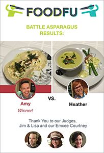 FoodFu Battle Asparagus Results