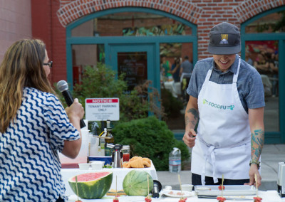 Chef Battle at FoodFu Cooking Competition App Launch