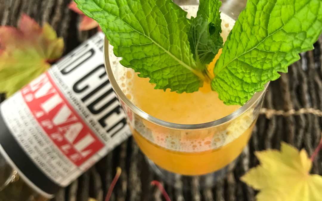 Apple Cider Mint Cocktail Recipe
