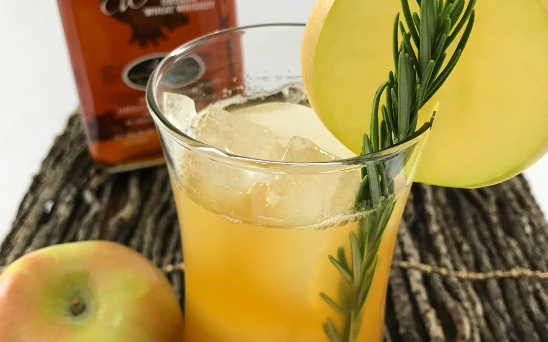 Apple Rosemary Whiskey Cocktail Recipe